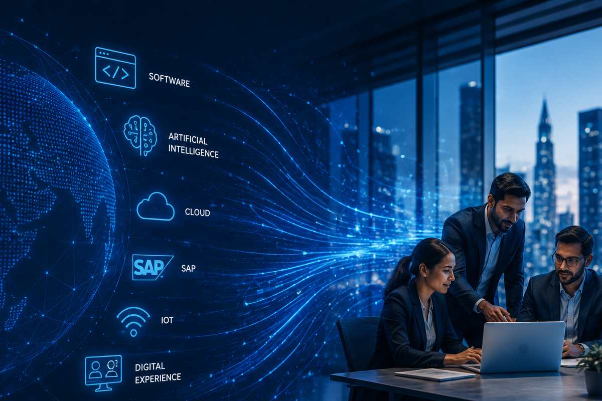 Enterprise technology and digital transformation partnership
